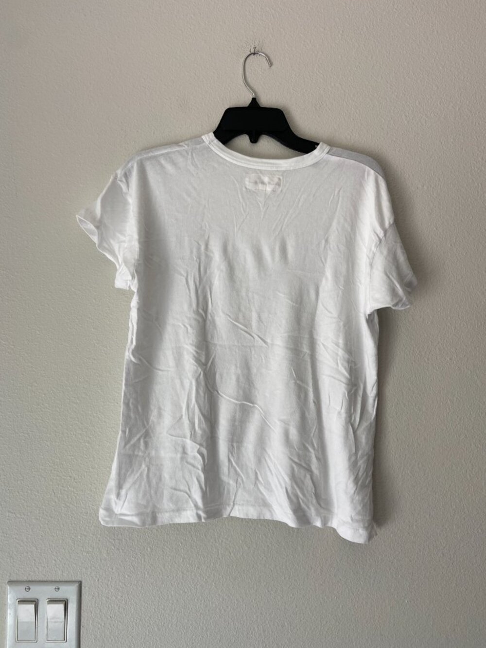THE GREAT. BOY FIT WHITE TEE SZ 0 - Picture 2 of 2